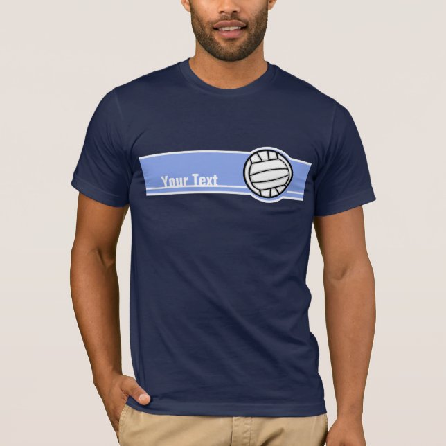 Camiseta Voleibol, azul (Anverso)