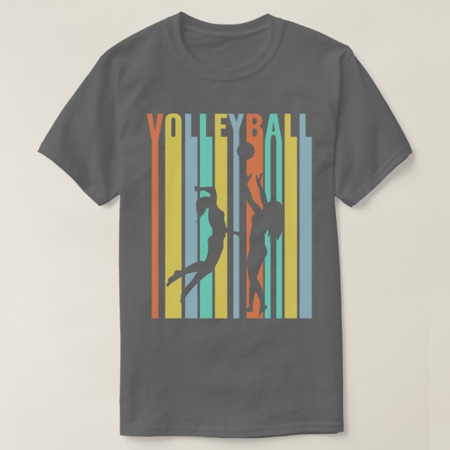 Camiseta Voleibol Beachvoleibol Retro 1 (Diseño del anverso)