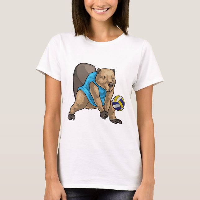 Camiseta Voleibol Beaver (Anverso)