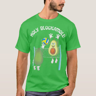 Camiseta Voleibol bloqueador de jugadores de Guacamole