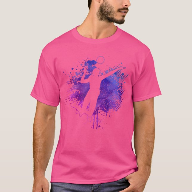 Camiseta Voleibol Chica Deportivo Voleibolista (Anverso)