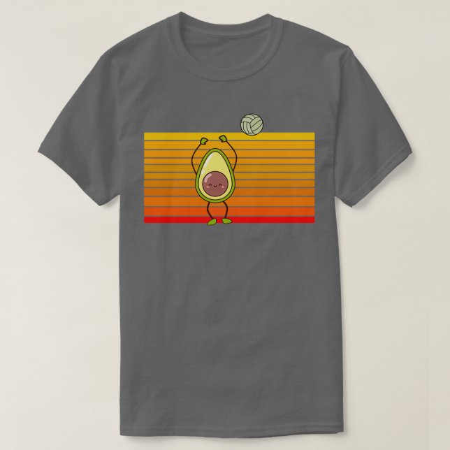 Camiseta Voleibol de aguacate 1 (Diseño del anverso)