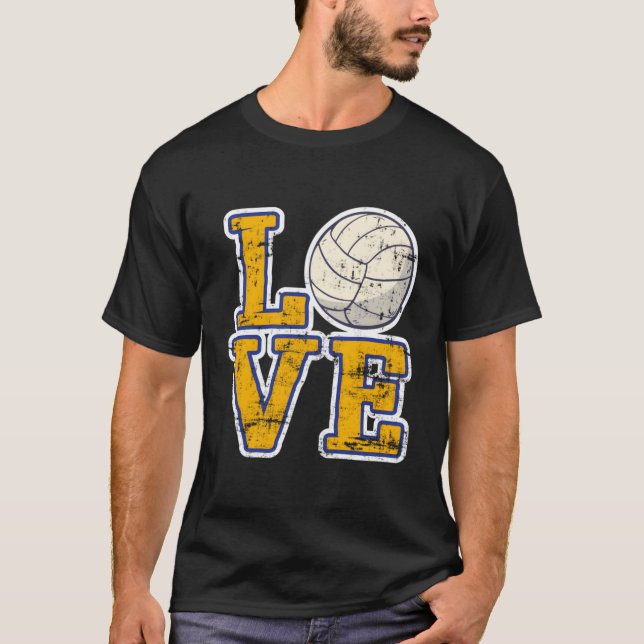 Camiseta Voleibol de amor (Anverso)