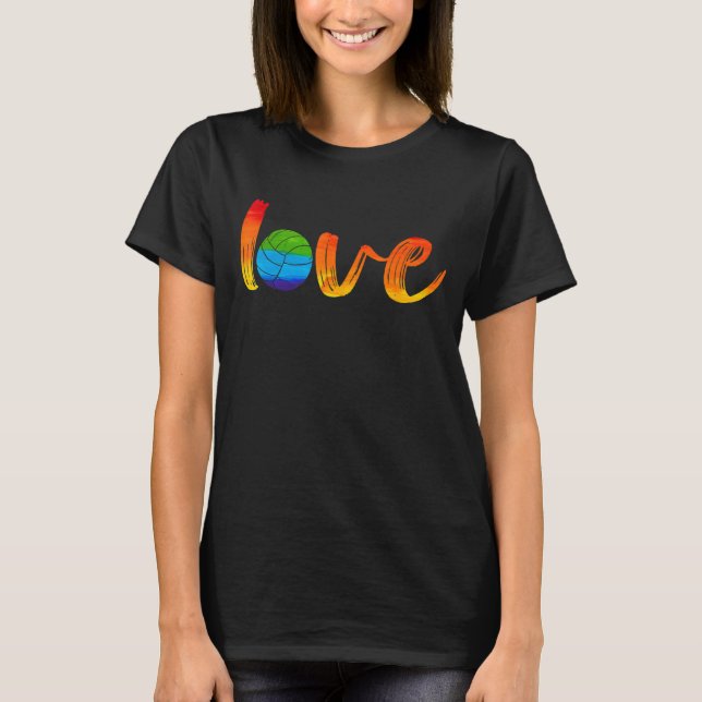 Camiseta Voleibol de amor (Anverso)