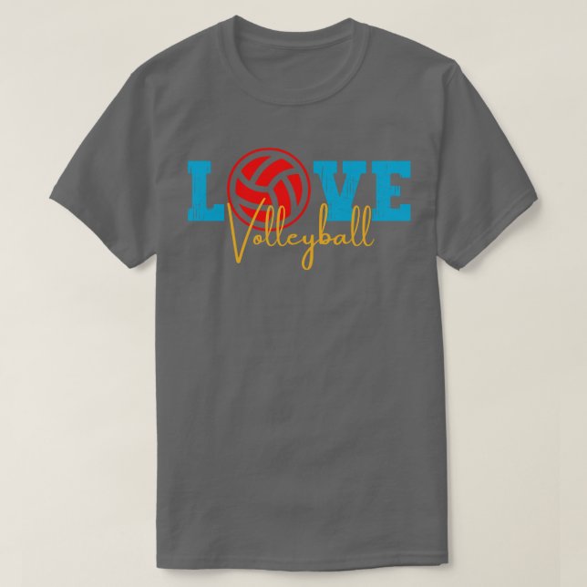 Camiseta Voleibol de amor 14 (Diseño del anverso)
