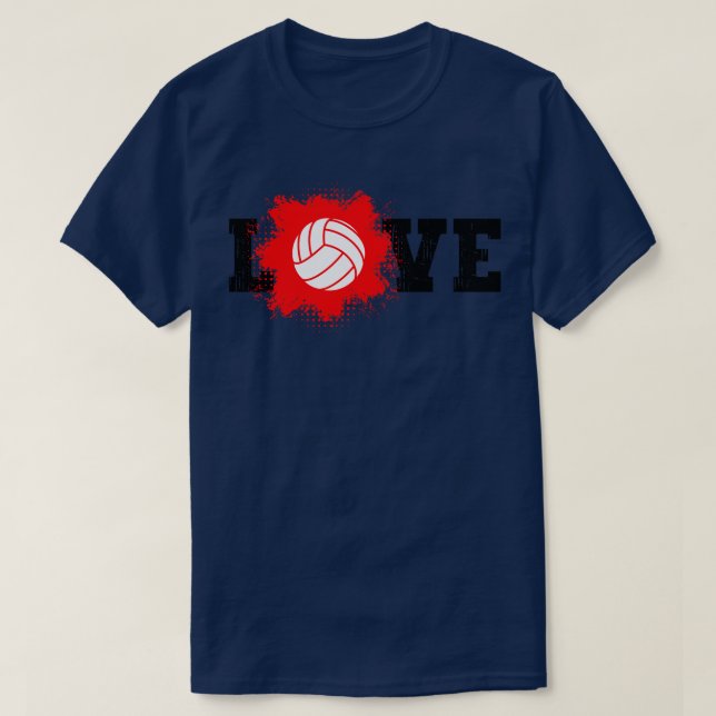Camiseta Vóleibol de amor 30 (Diseño del anverso)