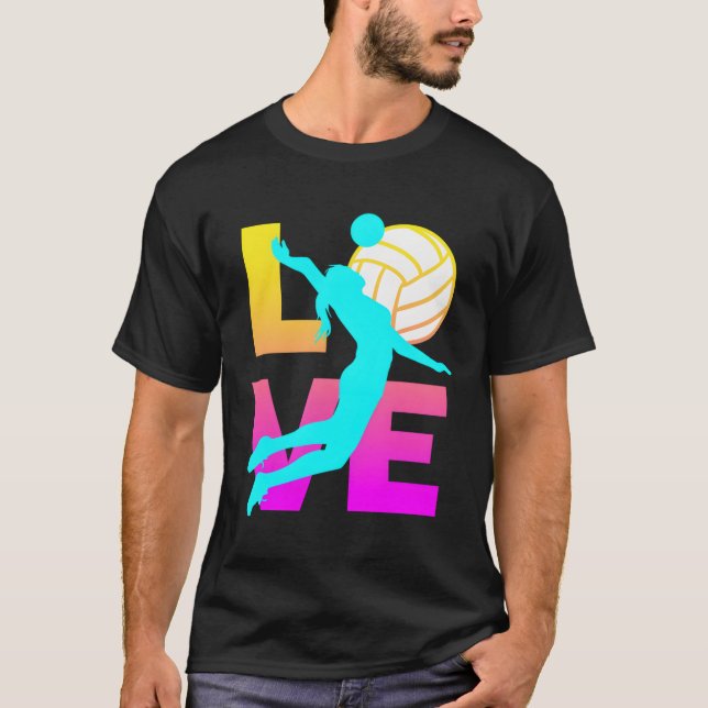 Camiseta Voleibol de amor N (Anverso)