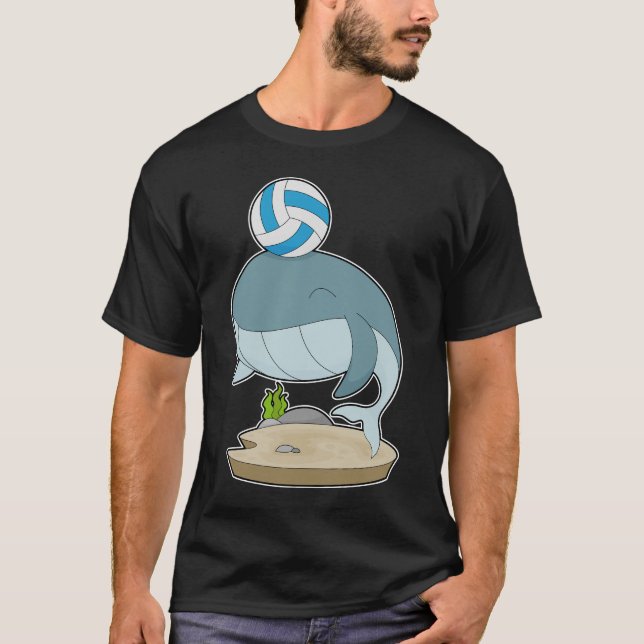 Camiseta Voleibol de ballenas (Anverso)