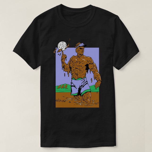 Camiseta Voleibol de barro (Diseño del anverso)