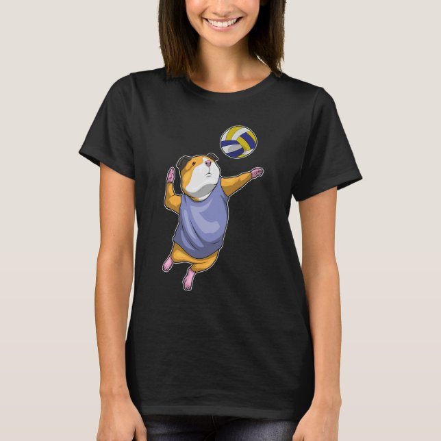 Camiseta Voleibol de cerdos de Guinea (Anverso)