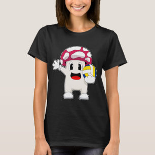 Camiseta Voleibol de champiñones