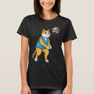 Camiseta Voleibol de gato