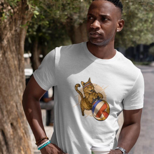 Camiseta Voleibol de gato (Subido por el creador)