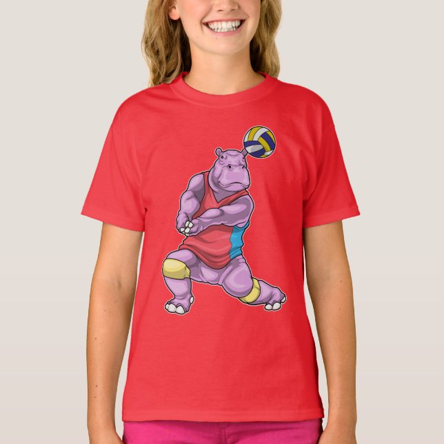 Camiseta Voleibol de Hippo (Anverso)