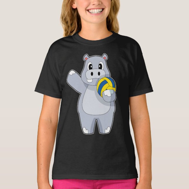 Camiseta Voleibol de Hippo (Anverso)