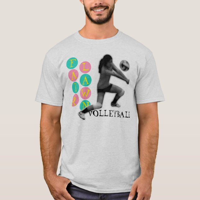 Camiseta Voleibol de jardín justo (Anverso)