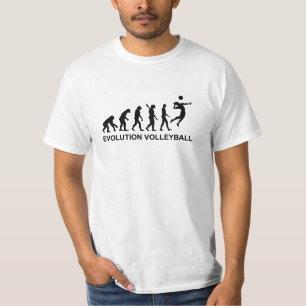 Camiseta Voleibol de la evolución