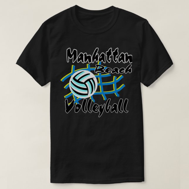 Camiseta Voleibol de Manhattan Beach California (Diseño del anverso)