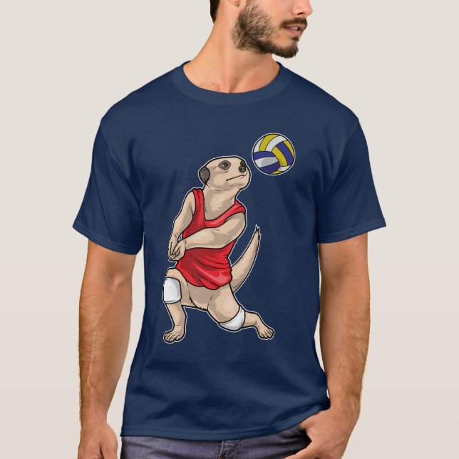 Camiseta Voleibol de Meerkat (Anverso)