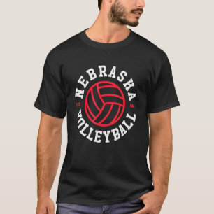 Camiseta Voleibol de Nebraska