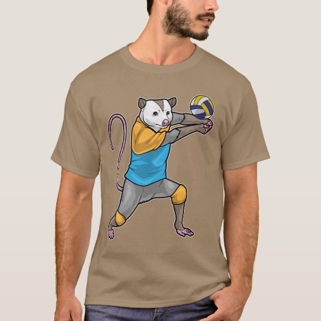 Camiseta Voleibol de Opossum (Anverso)