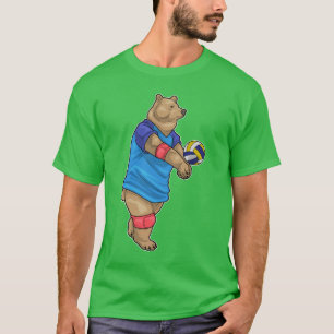 Camiseta Voleibol de oso