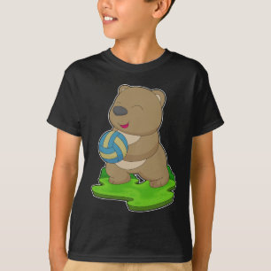 Camiseta Voleibol de oso