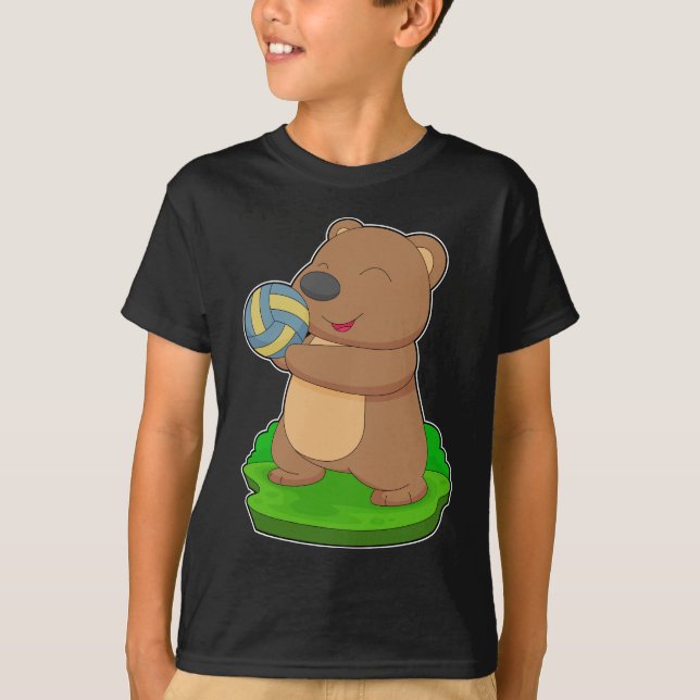 Camiseta Voleibol de oso (Anverso)