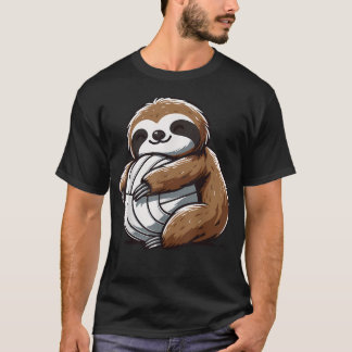 Camiseta Voleibol de Perezoso Divertido Perezoso Perezoso C