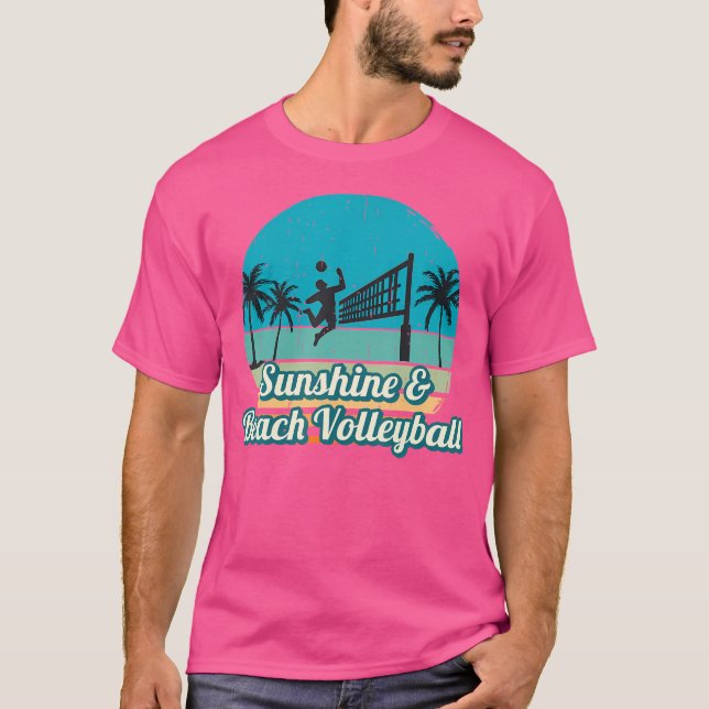 Camiseta Voleibol De Playa Sunshine Para Jugador De Voleibo (Anverso)