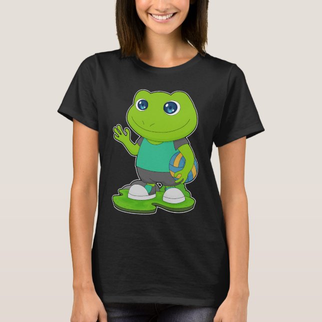 Camiseta Voleibol de rana (Anverso)