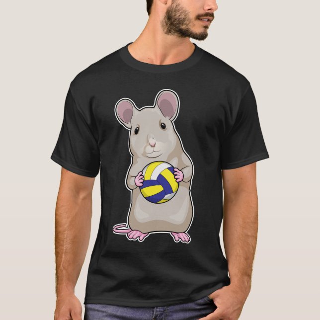 Camiseta Voleibol de ratón (Anverso)