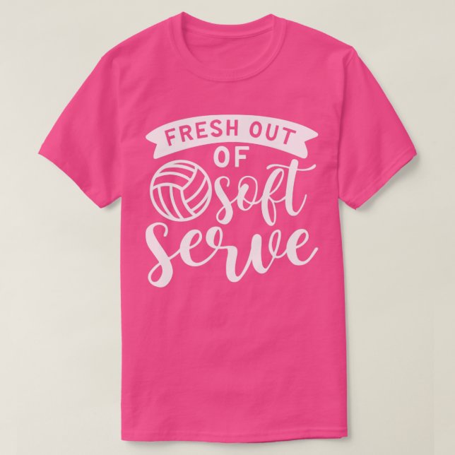 Camiseta Voleibol De Servicio Fresco (Diseño del anverso)