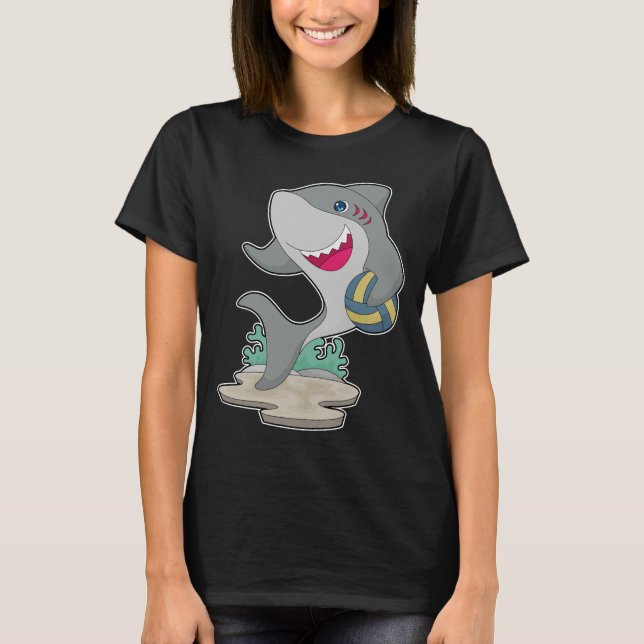 Camiseta Voleibol de tiburones (Anverso)