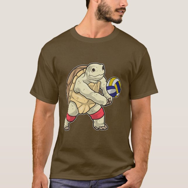 Camiseta Voleibol de tortuga (Anverso)