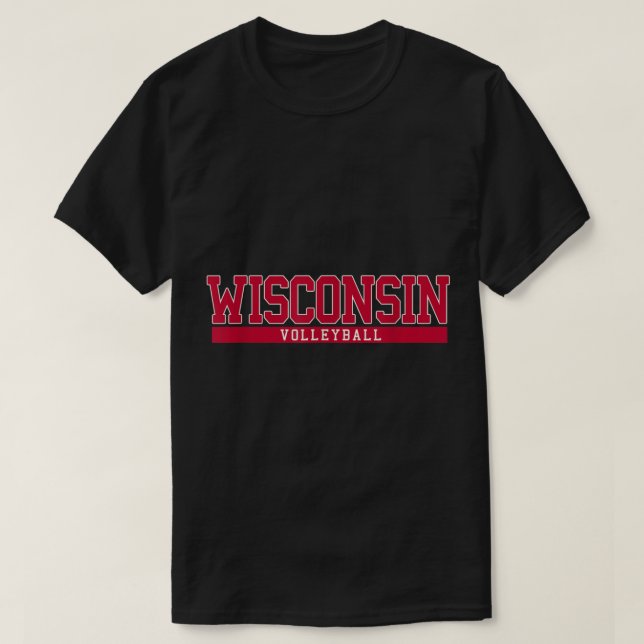 Camiseta Voleibol de Wisconsin (Diseño del anverso)