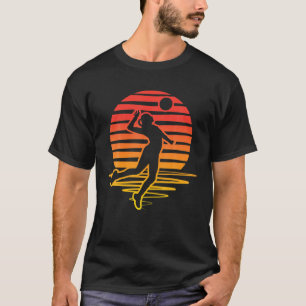 Camiseta Voleibol deportivo de playa Retro