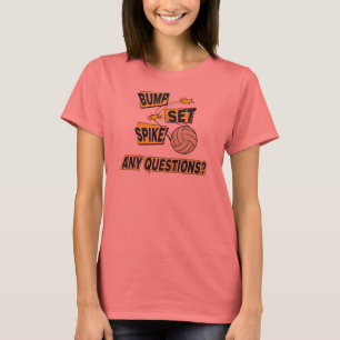 Camiseta Voleibol determinado del punto del topetón