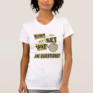 Camiseta Voleibol determinado del punto del topetón