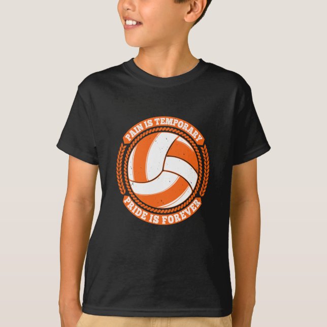 Camiseta Voleibol - Dolor Orgullo Temporal para siempre (Anverso)