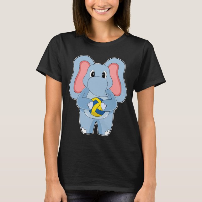 Camiseta Voleibol elefante (Anverso)