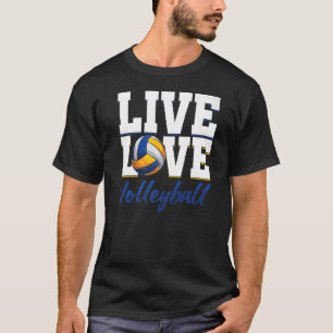Camiseta Voleibol en directo Love Ball Sports Beach Voleibo