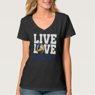 Camiseta Voleibol en directo Love Ball Sports Beach Voleibo