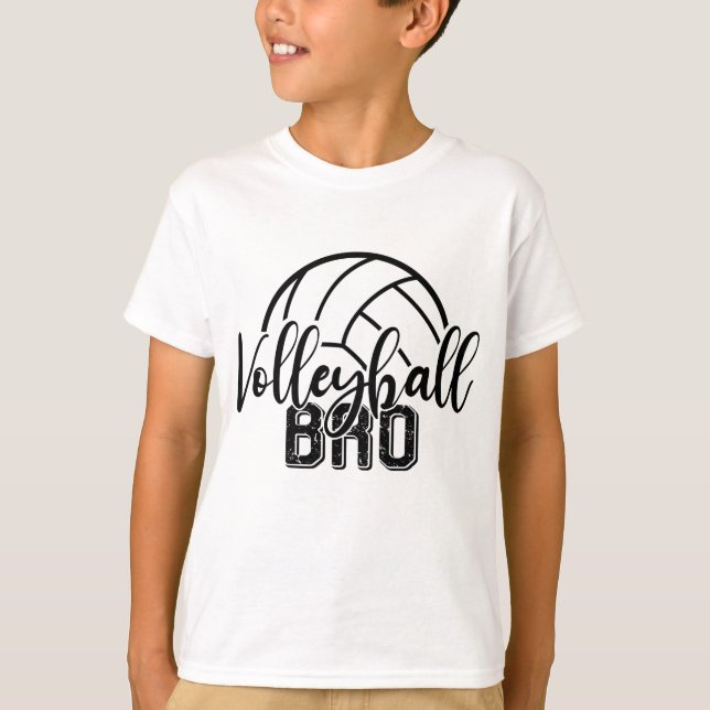 Camiseta Voleibol en Guay, hermano, deportes de arte mundia (Anverso)