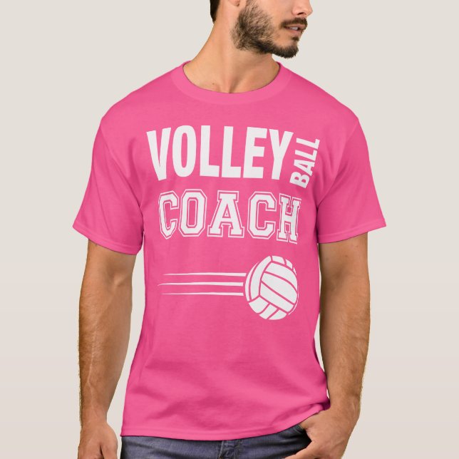 Camiseta Voleibol Entrenador de Voleibol (Anverso)