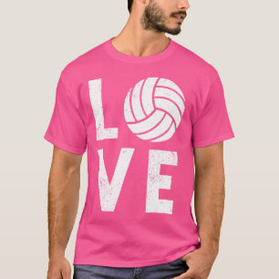 Camiseta Voleibol equipo de amor