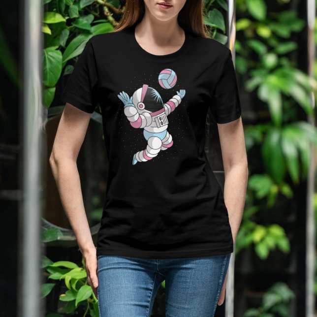 Camiseta Voleibol espacial astronauta (Subido por el creador)