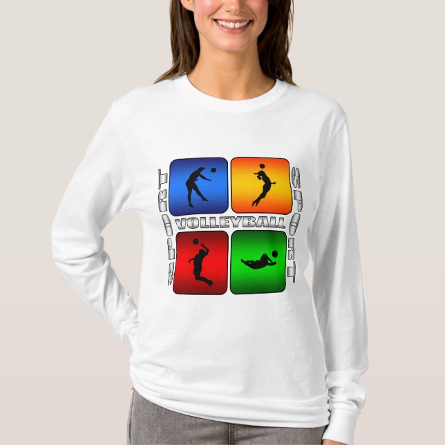 Camiseta Voleibol espectacular (Anverso)
