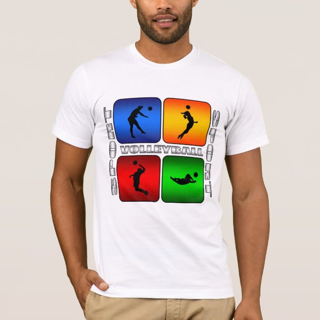Camiseta Voleibol espectacular (Anverso)