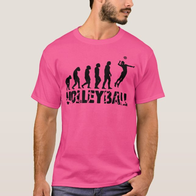 Camiseta Voleibol Evolución Voleibol Bolas de voleibol Vole (Anverso)